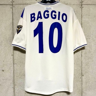 Roberto Baggio #10 Brescia 00/01 Away Jersey Size L From Japan | eBay