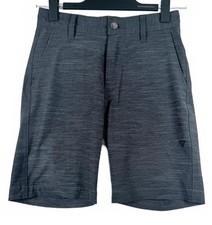 Vissla Fin Rope Hybrid Walkshorts - Boys Size 24 10-12 Charcoal Heather