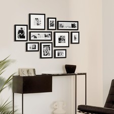 Assorted Sizes Gallery Wall Frame Set, Black Picture Frame Collage for Living...