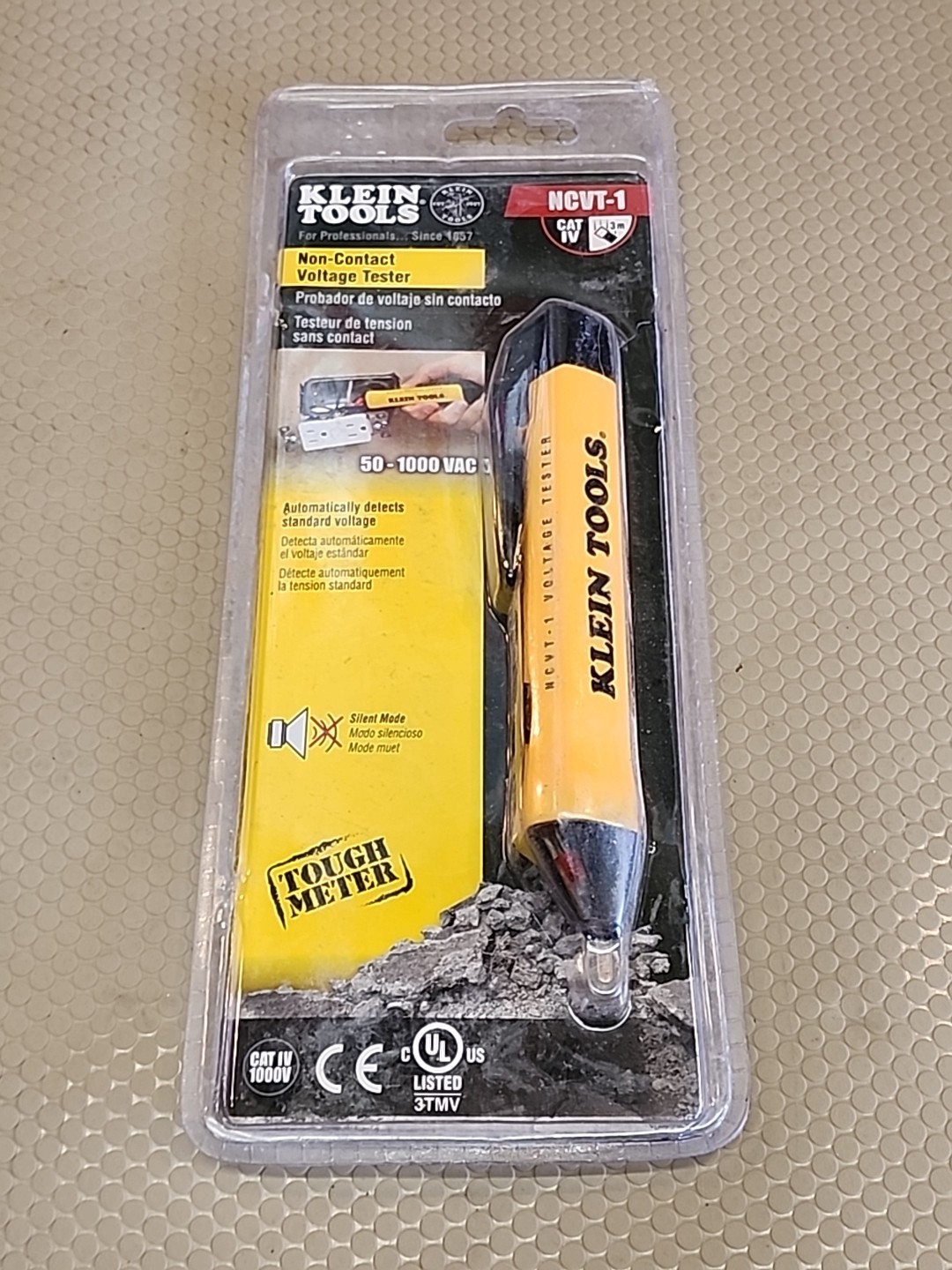 Klein Tools NCVT1 Non-Contact Voltage Tester Pen 50V-1000V AC Detection