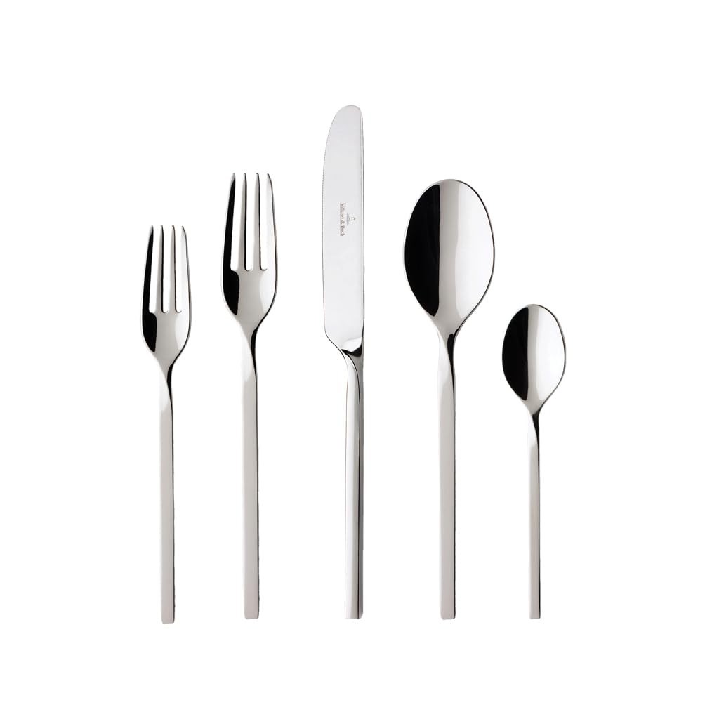 Villeroy & Boch NewWave 20-Piece Flatware Set Service for 4, 18/10 Stainless