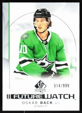 2024-25 SP Authentic Future Watch Oskar Back Rookie 514/999 Dallas Stars #168