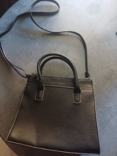 Damen Umhängetasche Crossbody schwarz Kunstl...