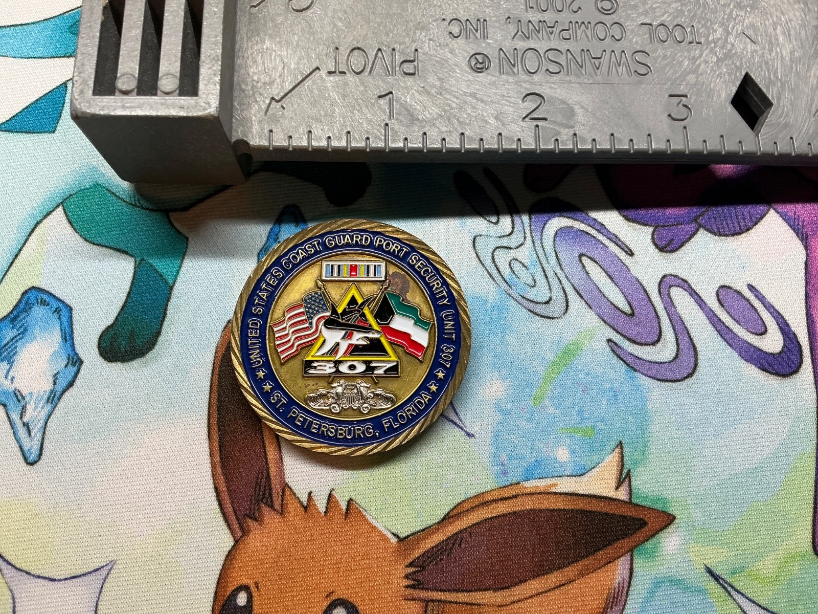 Challenge Coin, U.S. Coast Guard, Port Security Unit 307, Kuwait 2004 ...