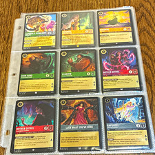 Disney Lorcana Rapunzel  Tangled 57 Card Lot 2x LEGENDARY SR R FOIL Mix