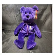 1997 Princess Diana TY Beanie Baby – Made in Indonesia – Rare Collectible