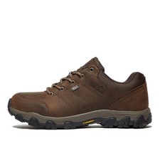 Peter Storm Mens Lindale Brown Walking Hiking Waterproof Shoes with Rubber Sole