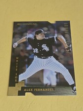 ALEX FERNANDEZ - 1997 DONRUSS BASE SET CARD #32 GOLD PRESS PROOF PARALLEL /500