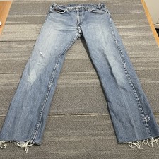 Vintage Levis Jeans Mens 32x30 Blue 505 Orange Tab Distressed 70s 80s Grunge 