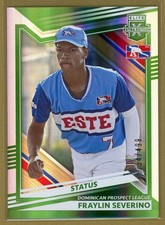 2022 Panini Elite Extra Baseball Status Fraylin Severino Rookie 234/499