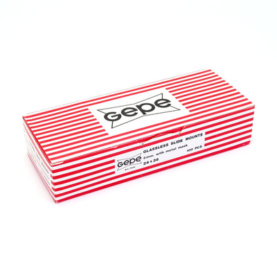 GEPE 7013 Diahalterungen für 35mm | 24x36mm | 3mm | 5x5cm glaslos - Box mit 100