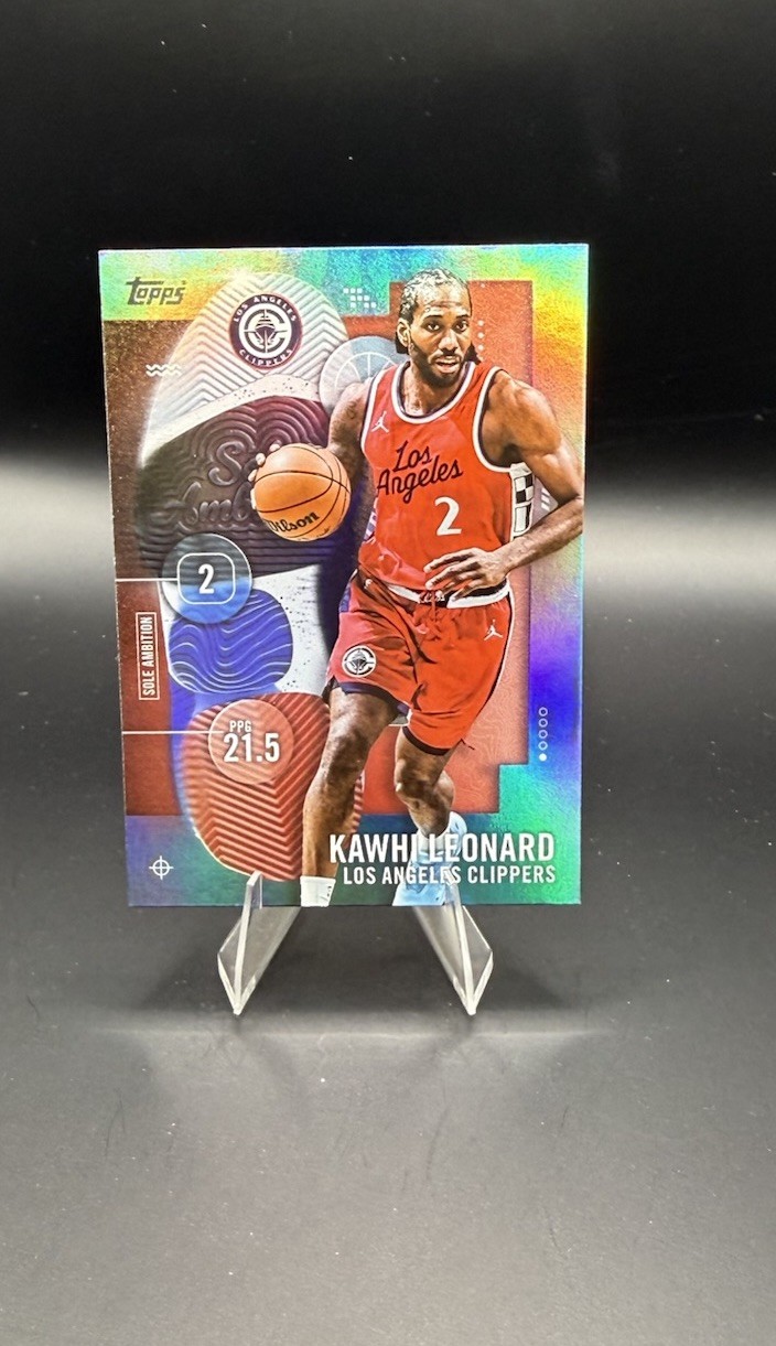 2025 Topps Sole Ambition SA-7 Kawhi Leonard Los Angeles Clippers