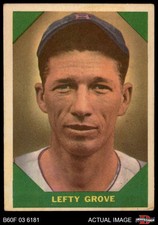 1960 Fleer #60 Lefty Grove 2 - GOOD