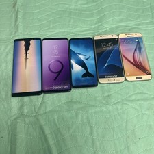 Lot of 5 Samsung Galaxy Display Dummy Phones Note 8 S9 S8 S7 S6