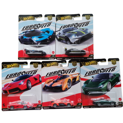 Hot Wheels Euro Speed プレミアム 5台セット Hot Wheels Premium Car Culture 2025 Euro Speed Set of 5 New | eBay