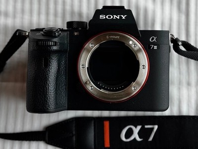 Sony A7 III Mirrorless Camera + 28-70mm Lens + Flash + Backpack   Mint Condition
