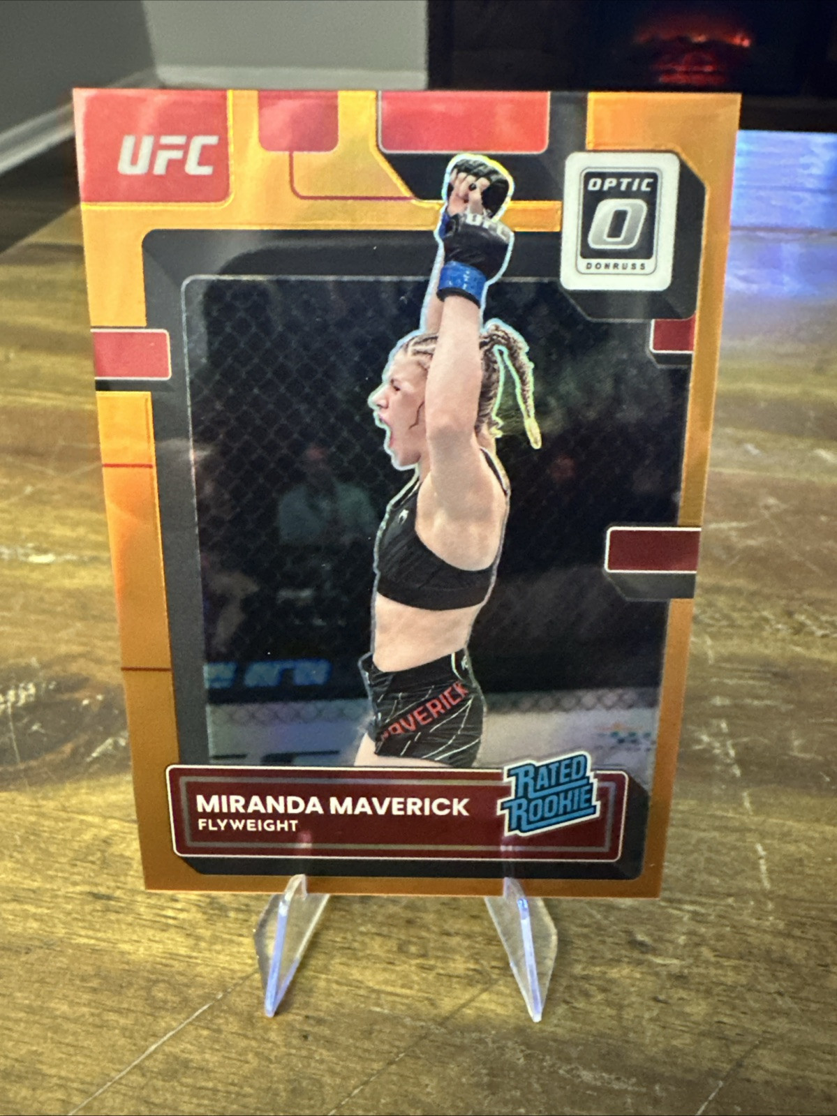 2023 Panini Donruss Optic UFC Miranda Maverick /49 Rookie RC #111