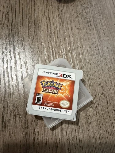 Pokemon Sun Nintendo 3DS Authentic Game Cartridge