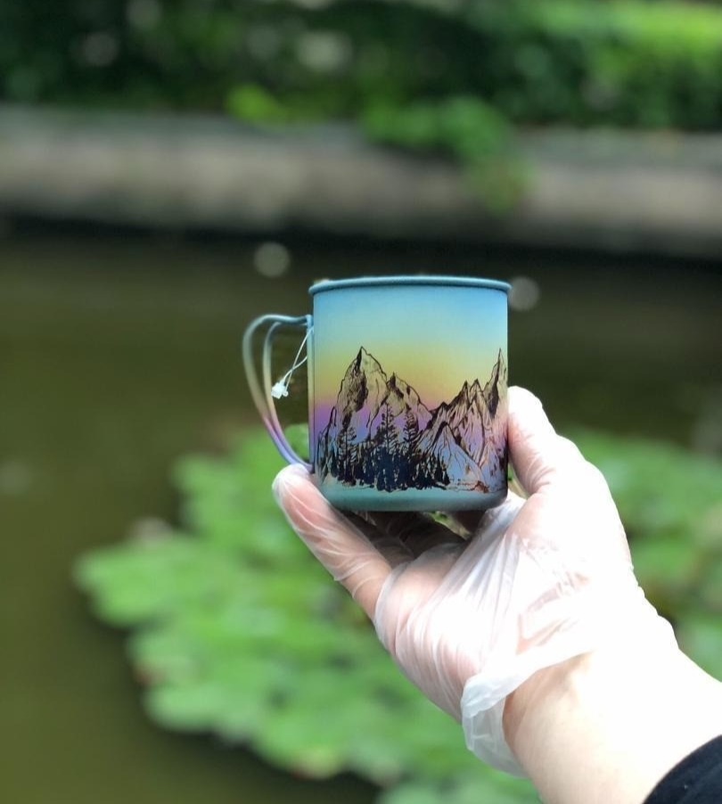 Snow Peak 300 Single Layer Titanium Mug Cup MG-142 Outdoor Cup