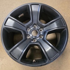 20" MATTE BLACK DODGE RAM OEM WHEEL RIM FACTORY ORIGINAL 2676 #3