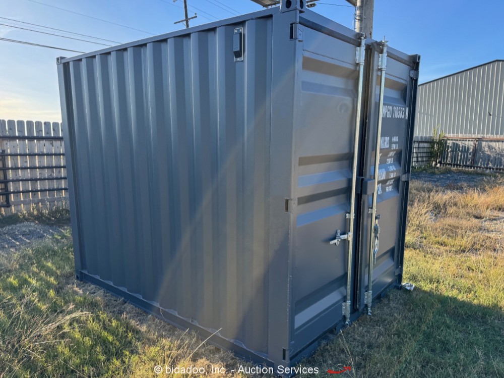 Aboss 11' Shipping Storage Container Guard Yard Shack Booth Window bidadoo -NewWASHINGTON - NO RESERVE - GLOBAL SHIPPING