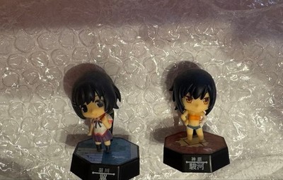 NISE MONOGATARI SAMMLERSTÜCK Shokugan FIGUREN Lot - Tubasa Hanekawa, Suruga F...