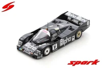 Spark S9876 1:43 Porsche 962 C No.6 24H Le Mans 1989 Modellauto Schwarz