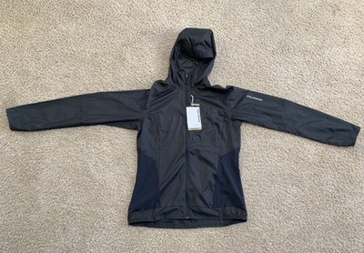 Salomon Bonatti Cross Wind Zip Jacket Hoodie Lightweight Women s Small black