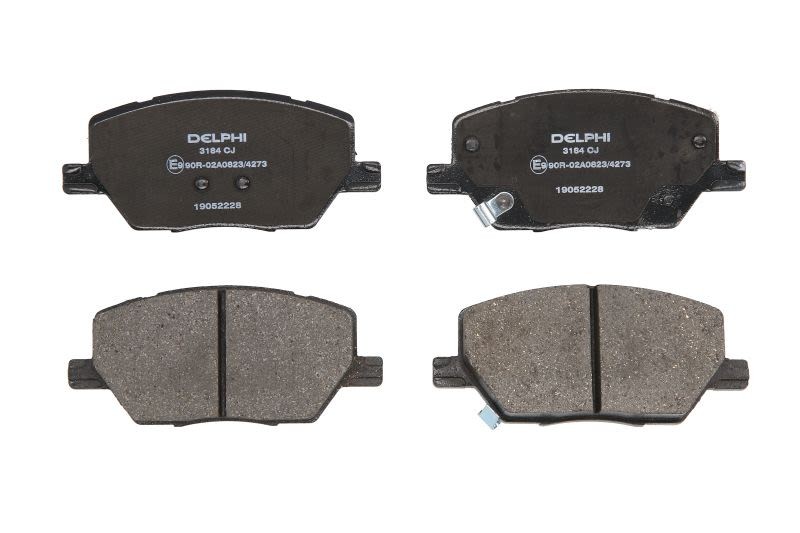 Plaquettes de frein DELPHI LP3184 pour Fiat 500X 1.6 2014-2022