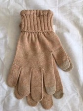 Women's NWT Style  Co. Solid Shine Glitter One Size Gloves