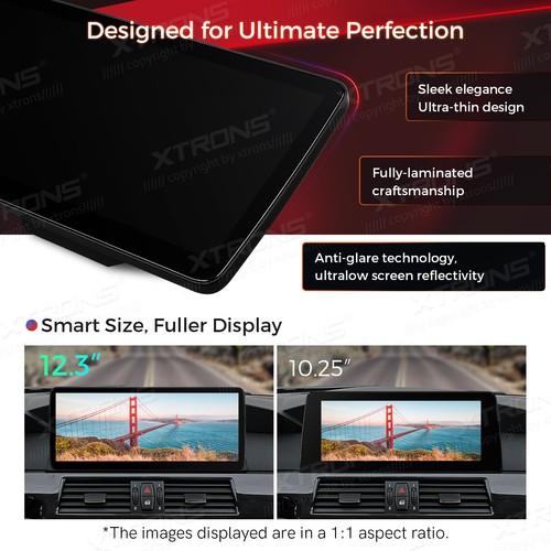 12.3" Android 14 8-Core 64GB Car Stereo GPS 4G LTE WiFi For BMW 5er E60 E61 CIC - Picture 7 of 16