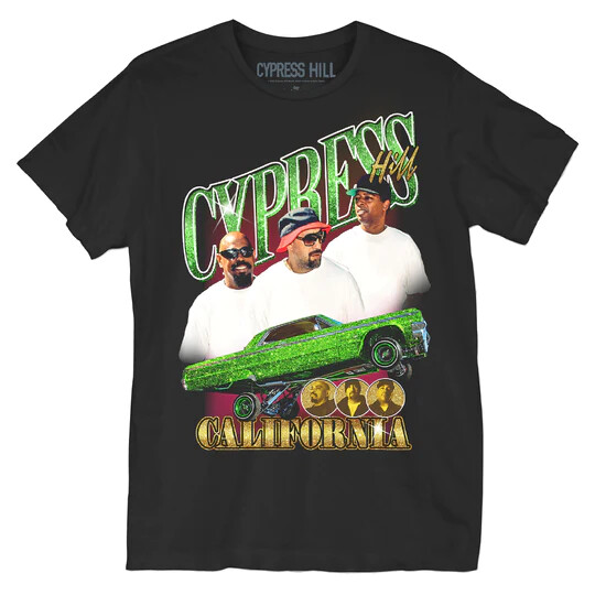 Cypress Hill 90s Style T-shirt - Lowrider Brand New - Band Tees | eBay
