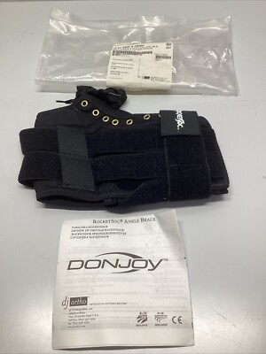 DonJoy RocketSoc LaceUp Left Ankle Support Brace XXL 11-0339-6