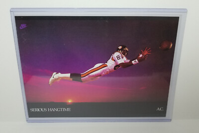 1989 NIKE Poster Card #290887 SERIOUS HANGTIME (Anthony Carter