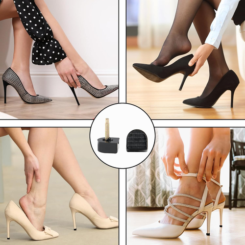 5 Paare Absatzschoner High Heels, Ersatz Absätze Fersenspitzen, 8, 9, 10, 11, 12 - Bild 5 von 6