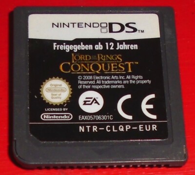 Der Herr der Ringe: Die Eroberung Nintendo DS komplett mit Anleitung