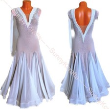 jz Handmade Dance Dress/Standard Ballroom Competition Dress Modern Waltz Tango