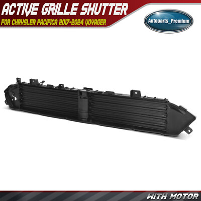 Active Grille Shutter w/ motor for Chrysler Pacifica 2017-2024 Voyager 2020-2024