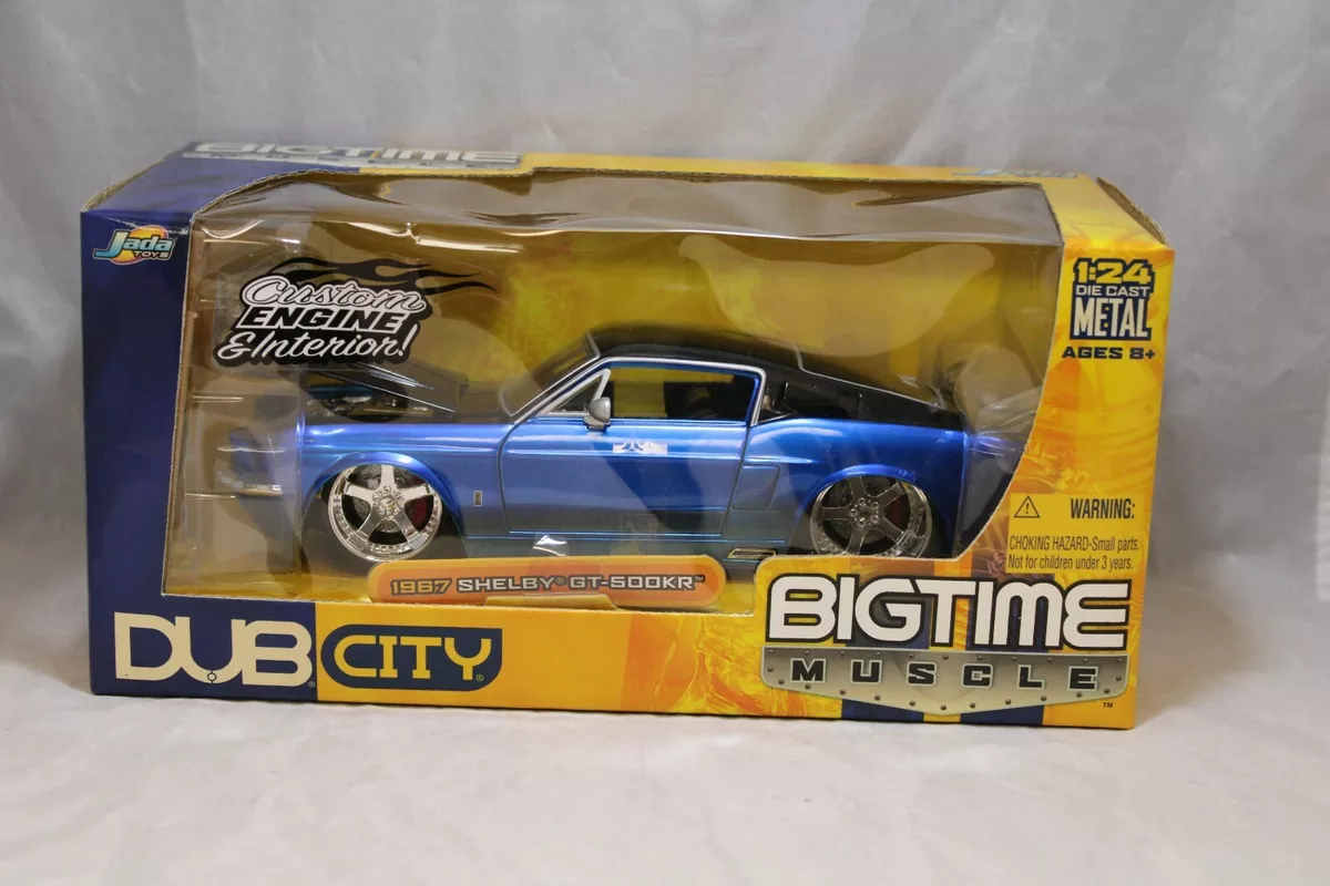 JADA TOYS DUB CITY BIGTIME MUSCLE 1:24 SCALE DIE-CAST 1967 SHELBY