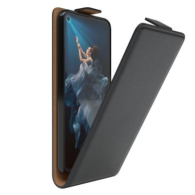 Tasche für Huawei Honor 20 Pro Flipcase Schutzhülle Handytasche Cover Schwarz