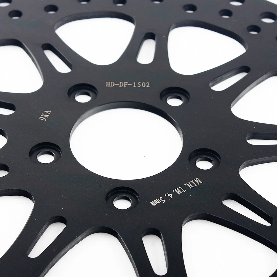 Rotores de freno delanteros traseros de 11,5" para Harley Sportster XL Softail FLSTC FLSTF FLSTFB Foto 3 de 4