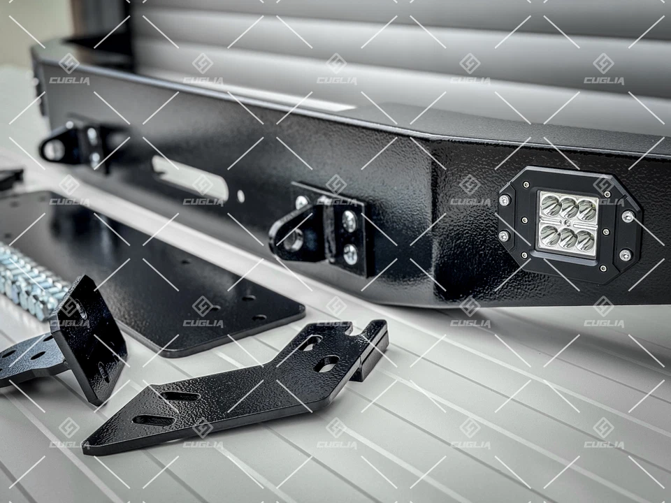 Paraurti Anteriore Patrol Gr Y61 Uso Gravoso Pare-Chocs Avant Robuste - Immagine 4 di 4