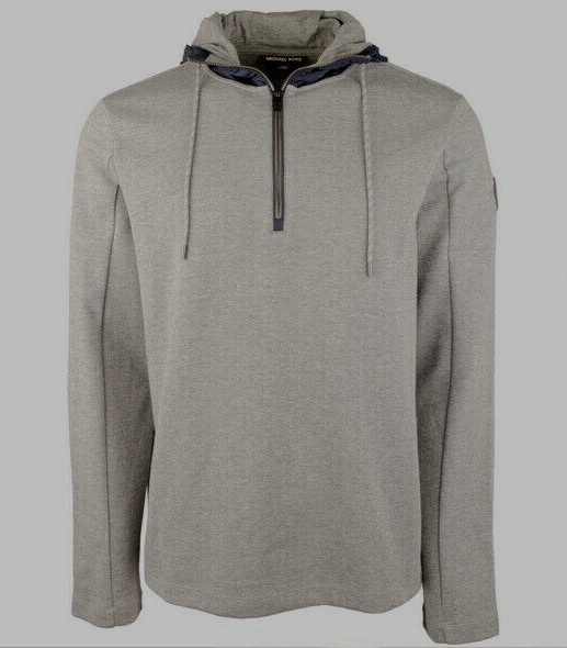 Мужская толстовка Michael Kors с капюшоном на молнии пепельный меланж XL 148 долларов США 17990₽