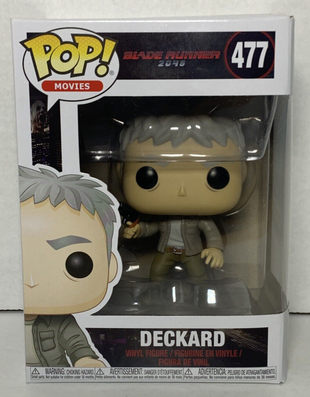 En Oferta Funko Pop! Películas Blade Runner 2049 #477 Deckard 2017 Nuevo En Caja