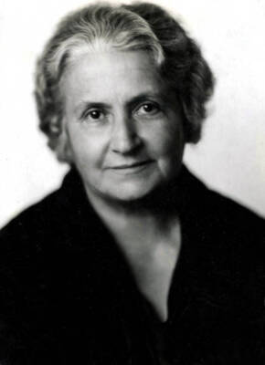Dr Maria Montessori Italian Physician Educationist established- 1952 Old Photo