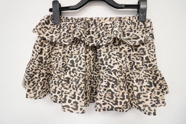 Stradivarius Teen Rock Skirt Mini Leoparden Optik Gr.S Neu-image