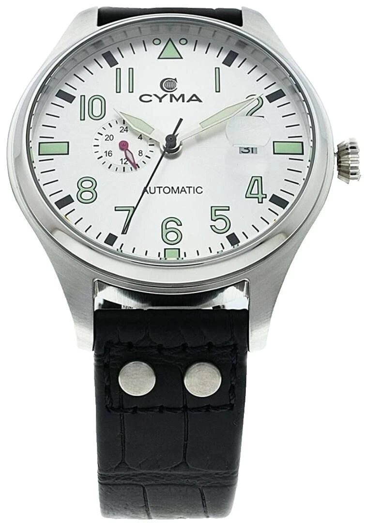 Механические автоматические наручные часы Cyma