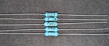 Electra Precision Metal Film Resistors 1/4 watt 1% RN60D Various Values (5 pcs)