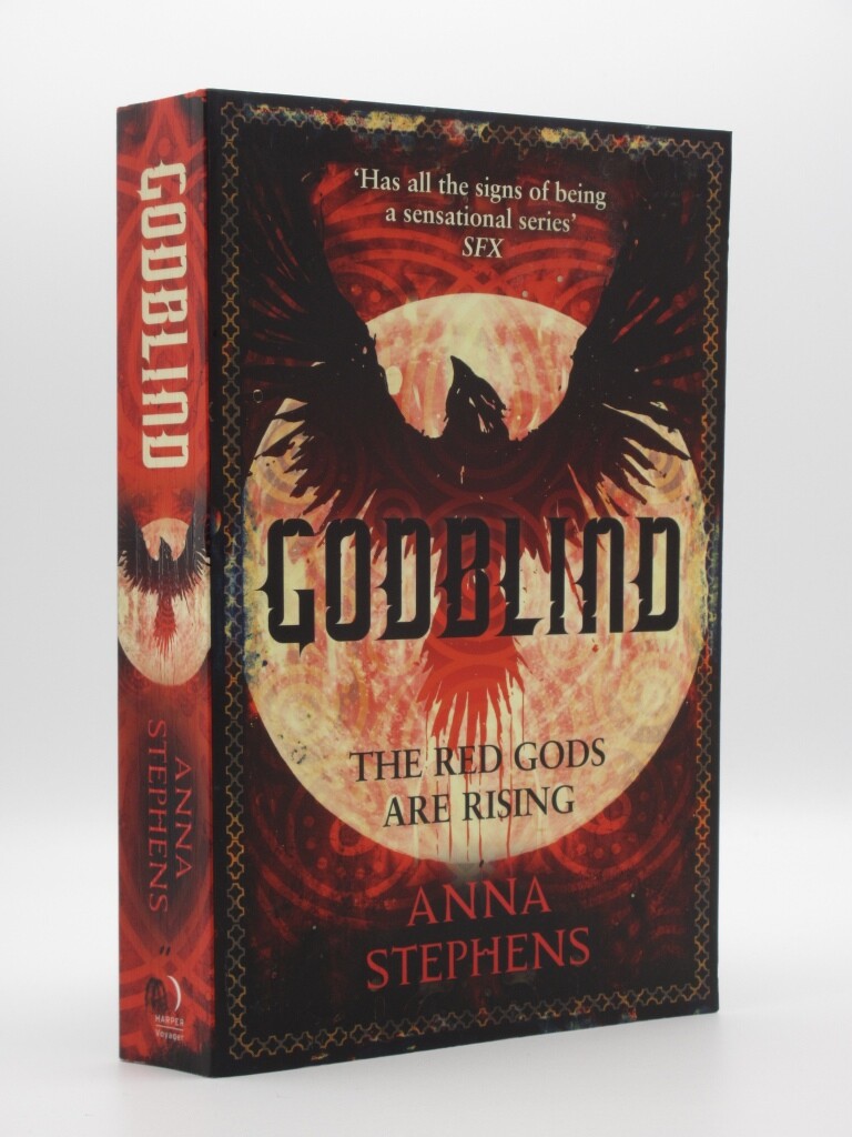 ANNA STEPHENS Godblind *SIGNED* 2018 1st PB Edition Grimdark Fantasy Fiction