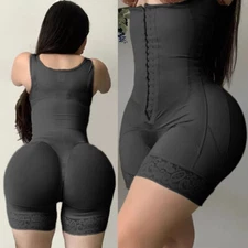 Fajas Colombianas Reductoras Levanta Cola Girdle Post Surgery BBL Body Shaper XL